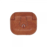 AirPods 3 Etui PU-læder Lysebrun
