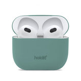 holdit AirPods 3 Cover Silikone Nygård Moss Green