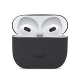 holdit AirPods 3 Cover Silikone Nygård Sort