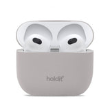 holdit AirPods 3 Cover Silikone Nygård Taupe