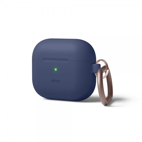 Elago AirPods 3 Skal Silikone Hang Case Indigo