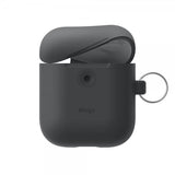 Elago AirPods 3 Skal Silikone Hang Case Mørkegrå
