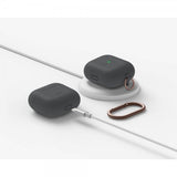 Elago AirPods 3 Skal Silikone Hang Case Mørkegrå