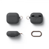 Elago AirPods 3 Skal Silikone Hang Case Mørkegrå