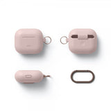 Elago AirPods 3 Cover Silikone Hang Case Sand Pink
