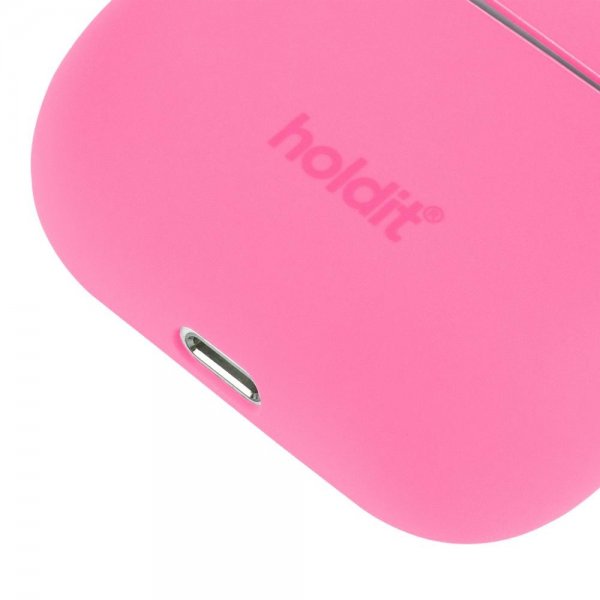 Holdit AirPods 3 Cover Silikone Bright Pink