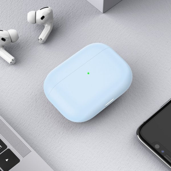 AirPods 3 Etui Silikone Lyseblå