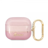 Guess AirPods 3 Skal Translucent Pink