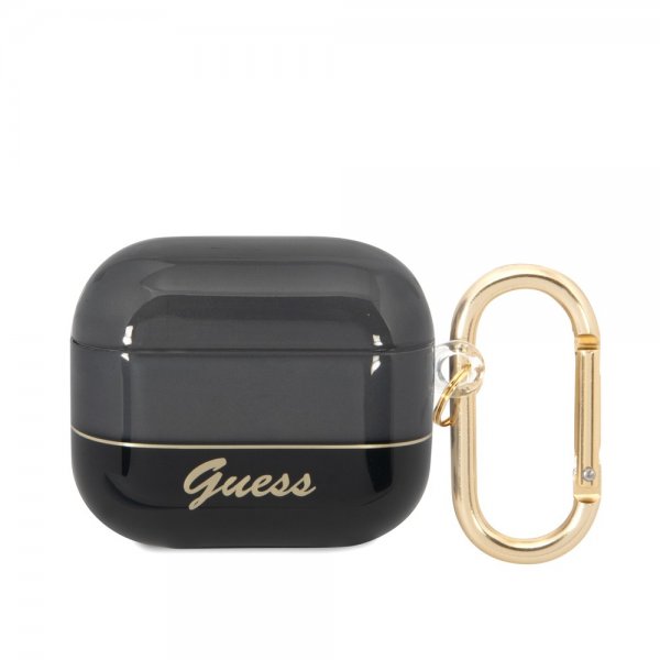 Guess AirPods 3 Skal Translucent Sort