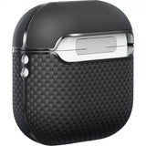Pitaka AirPods 4 Cover Aramid Fiber Black/Grey