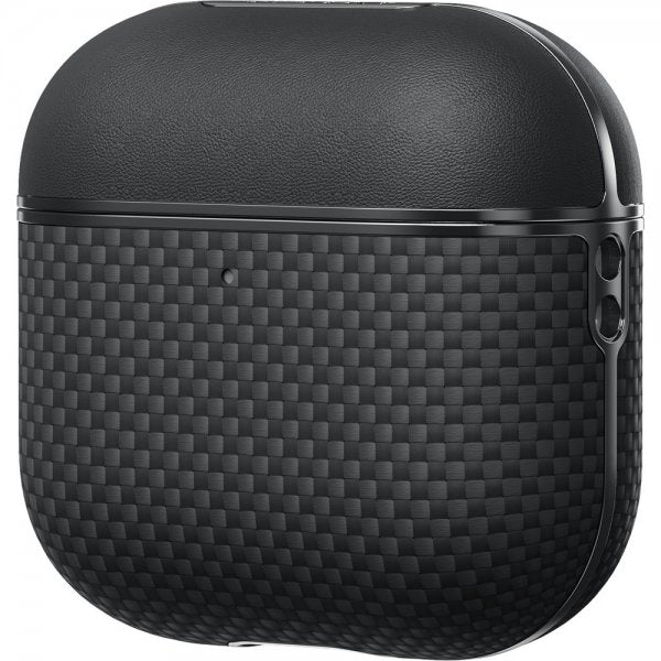 Pitaka AirPods 4 Cover Aramid Fiber Black/Grey