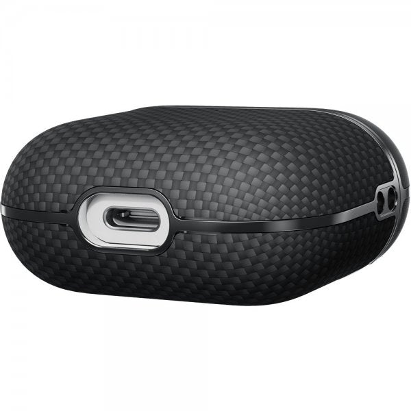 Pitaka AirPods 4 Cover Aramid Fiber Black/Grey