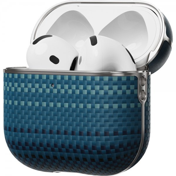 Pitaka AirPods 4 Cover Aramid Fiber Moonrise