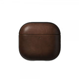 Nomad AirPods 4 Cover Modern Leather Case Brun