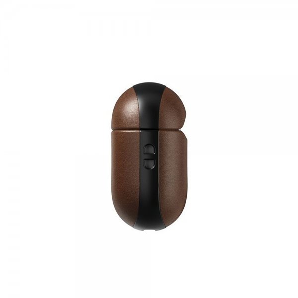 Nomad AirPods 4 Cover Modern Leather Case Brun