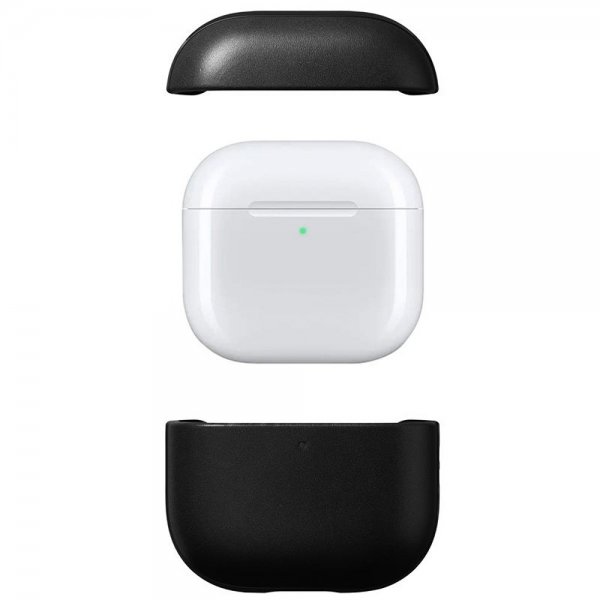Nomad AirPods 4 Cover Modern Leather Case Sort