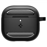 Spigen AirPods 4 Skal Rugged Armor Matte Black
