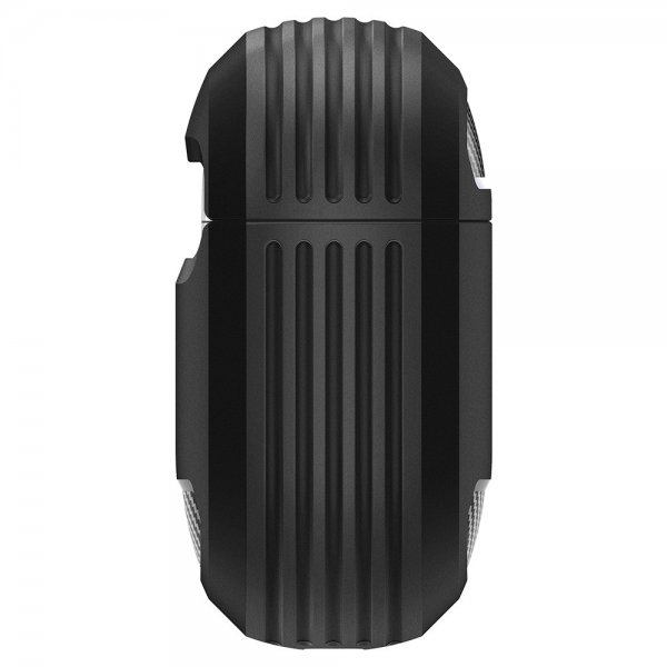 Spigen AirPods 4 Skal Rugged Armor Matte Black