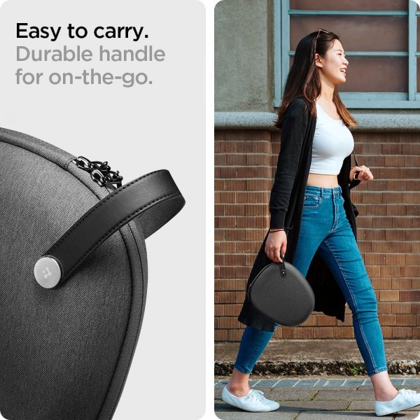 Spigen AirPods Max-etui Klasden Pouch Charcoal Gray