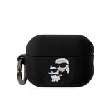 Karl Lagerfeld AirPods Pro 2 Cover 3D Logo Sort
