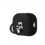 Karl Lagerfeld AirPods Pro 2 Cover 3D Logo Sort
