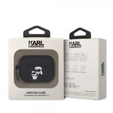Karl Lagerfeld AirPods Pro 2 Cover 3D Logo Sort