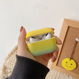 AirPods Pro 2 Cover Gradient Gul Grøn