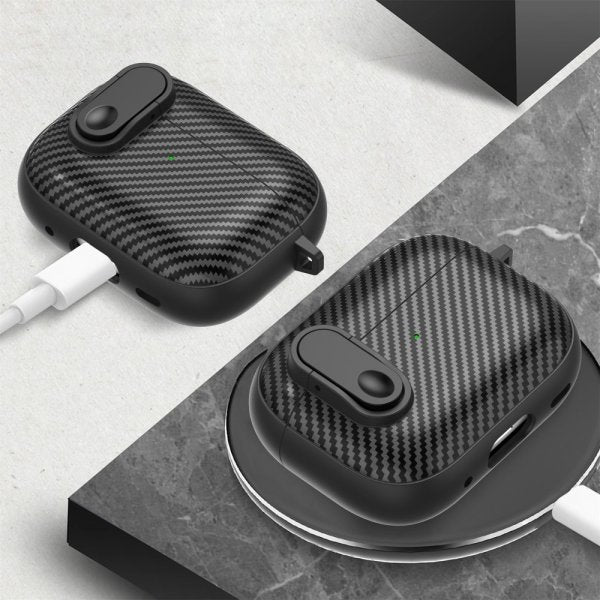 AirPods Pro 2 Cover Kulfibermønster Lysegrøn