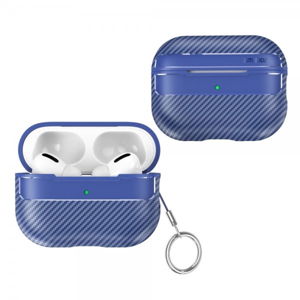 AirPods Pro 2 Cover Kulfibertekstur Blå