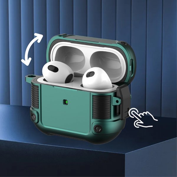 AirPods Pro 2 Cover Lock Buckle Grøn