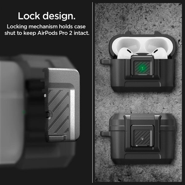 Spigen AirPods Pro 2 Cover Lock Fit Mat Sort