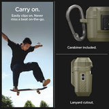 Spigen AirPods Pro 2 Cover Lock Fit Vintage Khaki