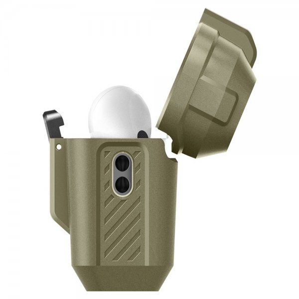 Spigen AirPods Pro 2 Cover Lock Fit Vintage Khaki