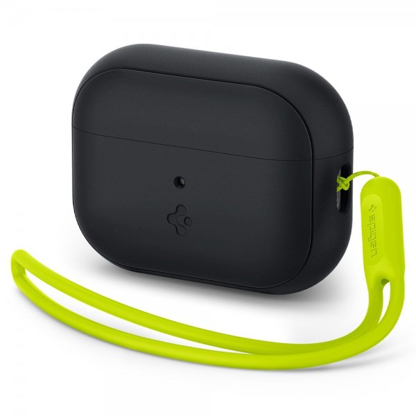 Spigen AirPods Pro 2 Skal Silicone Fit + Rem Sort