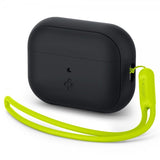 Spigen AirPods Pro 2 Skal Silicone Fit + Rem Sort