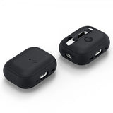 Spigen AirPods Pro 2 Skal Silicone Fit + Rem Sort