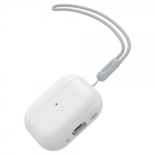 Spigen AirPods Pro 2 Cover Silicone Fit + Rem Hvid