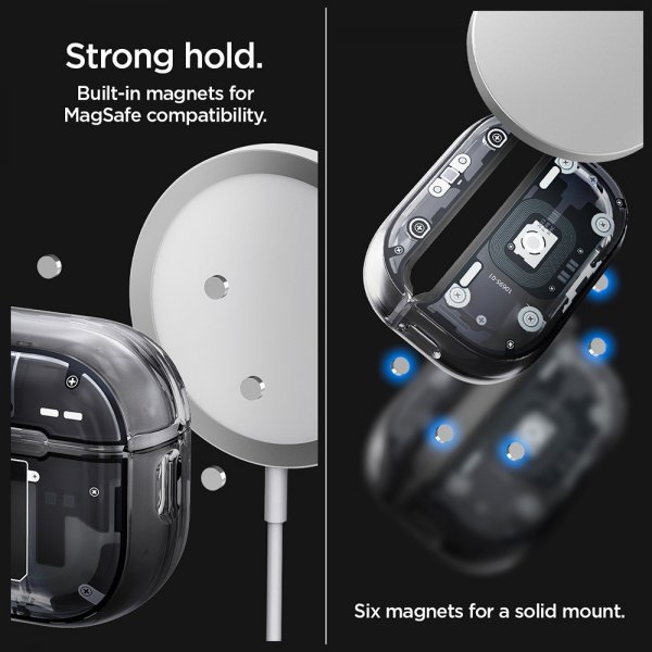 Spigen AirPods Pro 2 Cover Ultra Hybrid Zero One MagFit Sort