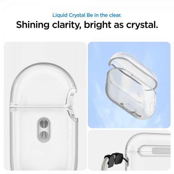 Spigen AirPods Pro 3 Cover Liquid Crystal Crystal Clear