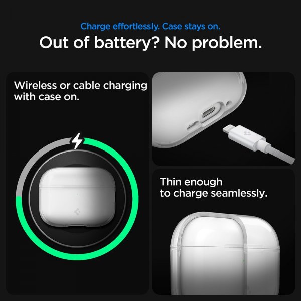 Spigen AirPods Pro 3 Cover Liquid Crystal Crystal Clear