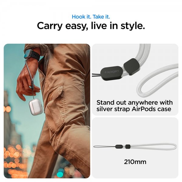 Spigen AirPods Pro 3 Cover Liquid Crystal Crystal Clear