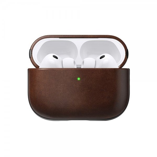 Nomad AirPods Pro 3 Cover Modern Leather Case Horween Rustic Brown