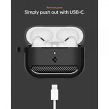 Spigen AirPods Pro 3 Cover Rugged Armor Mat Sort