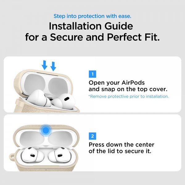 Spigen AirPods Pro 3 Cover Urban Fit Dune Beige