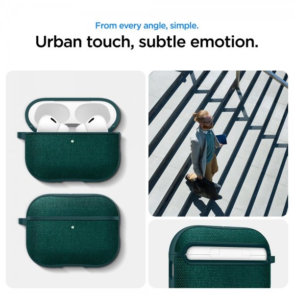 Spigen AirPods Pro 3 Cover Urban Fit Midnight Green
