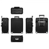 AirPods Pro/AirPods Pro 2 Cover Kufferdesign Sort