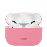 holdit AirPods Pro/AirPods Pro 2 Cover Silikone Rouge Pink