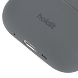 holdit AirPods Pro/AirPods Pro 2 Cover Silikone Space Gray