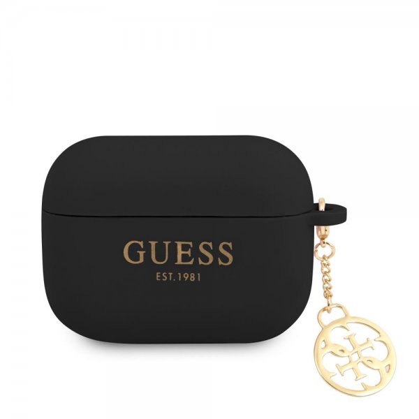 Guess AirPods Pro Cover Classic Logo 4G Charm Sort