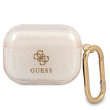 Guess AirPods Pro Skal Glitter Cover Guld